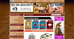 Desktop Screenshot of greyowlcrafts.mivamerchant.net