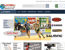 Tablet Screenshot of floorballplanet.mivamerchant.net